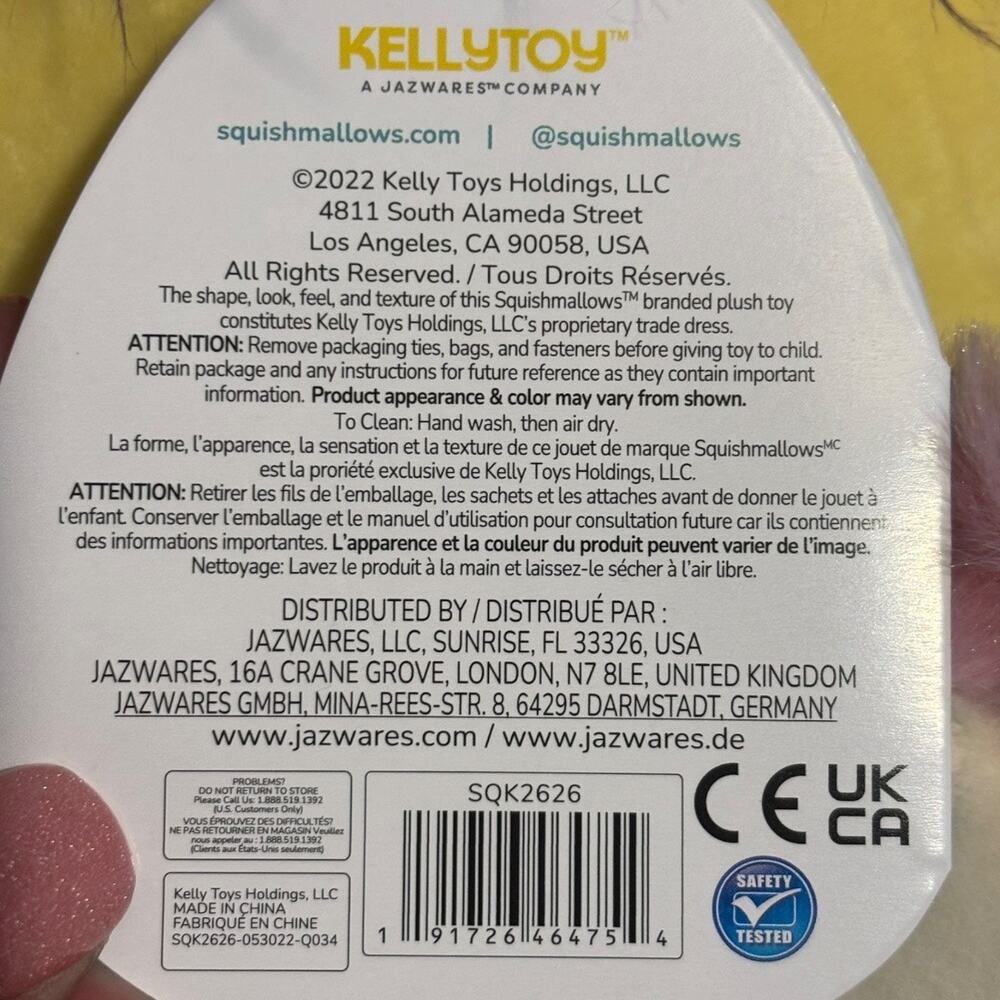 Squish-Doos Squishmallows Posey Stuffed Animal - Picture 4 of 8